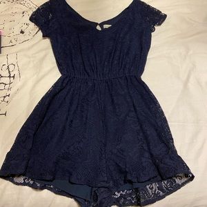 Navy A&F romper